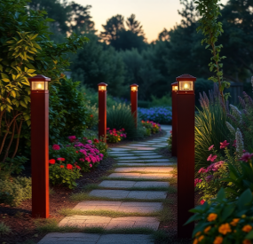 Corten Steel Lighting